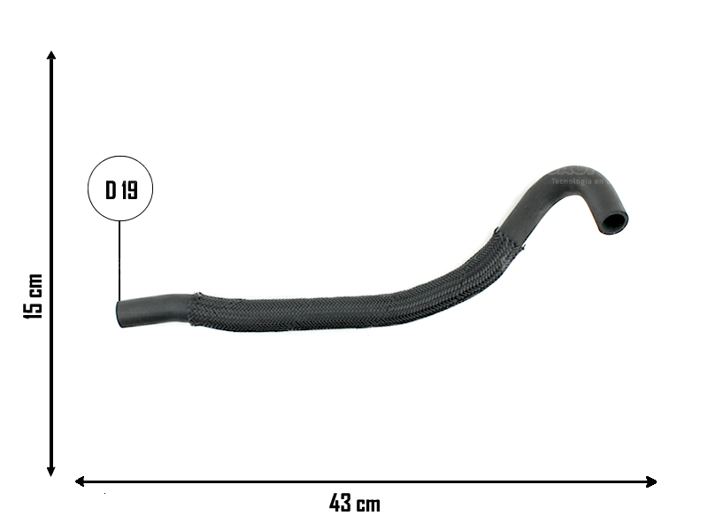 Manguera de Depósito de Anticongelante - Image 2