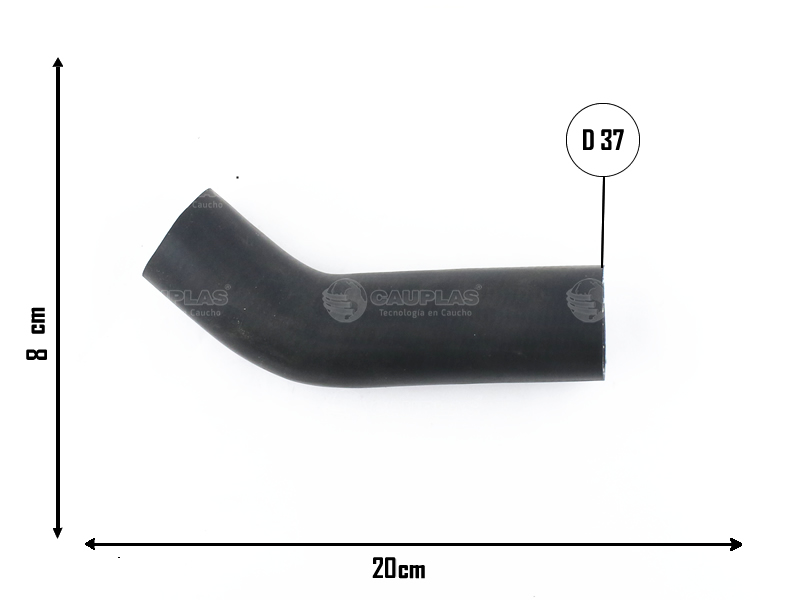 7812 Manguera De Radiador Inferior - Image 2