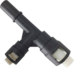 Conector Largo de Calefacción "T"